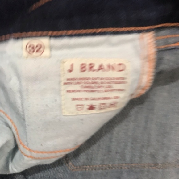 J Brand DarkWash Bootcut Jeans size 32 - Picture 4 of 6